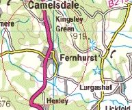 OS Map Fernhurst