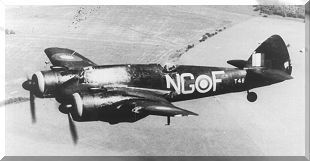 Beaufighter VIF plane
