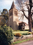 Fernhurst: St Margaret's church (12KB); click for larger version (132KB)
