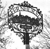 Fernhurst village sign (11kB)